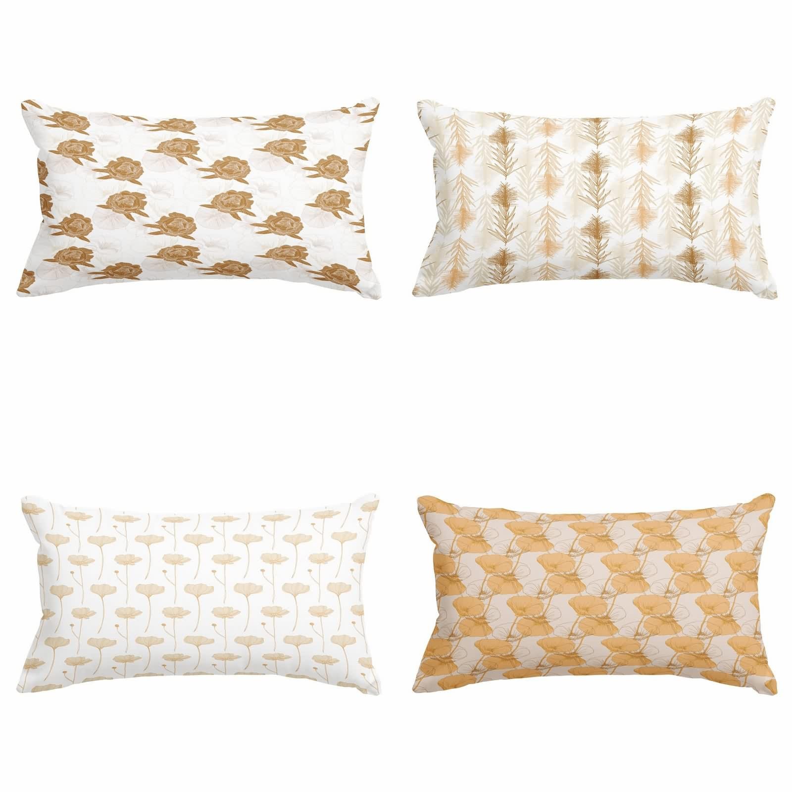 Housses de coussin de siège de canapé CEVAN : ambiance rétro pour salon cosy