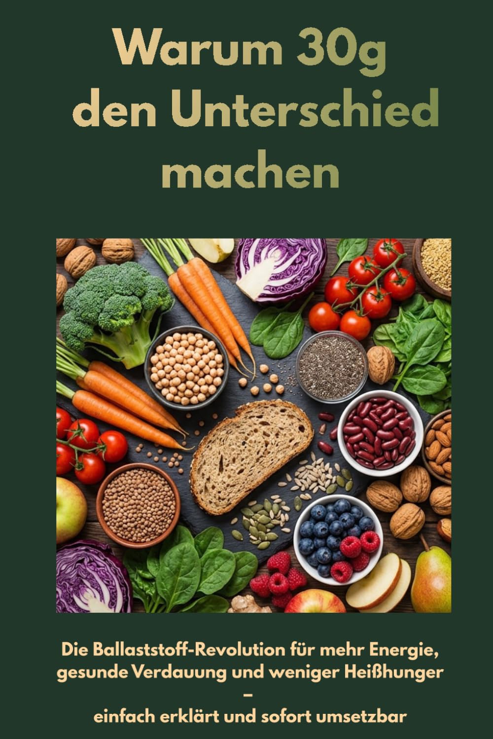 Warum 30g den Unterschied machen: Die Ballaststoff-Revolution für mehr Energie, gesunde Verdauung und weniger Heißhunger - einfach erklärt und sofort umsetzbar