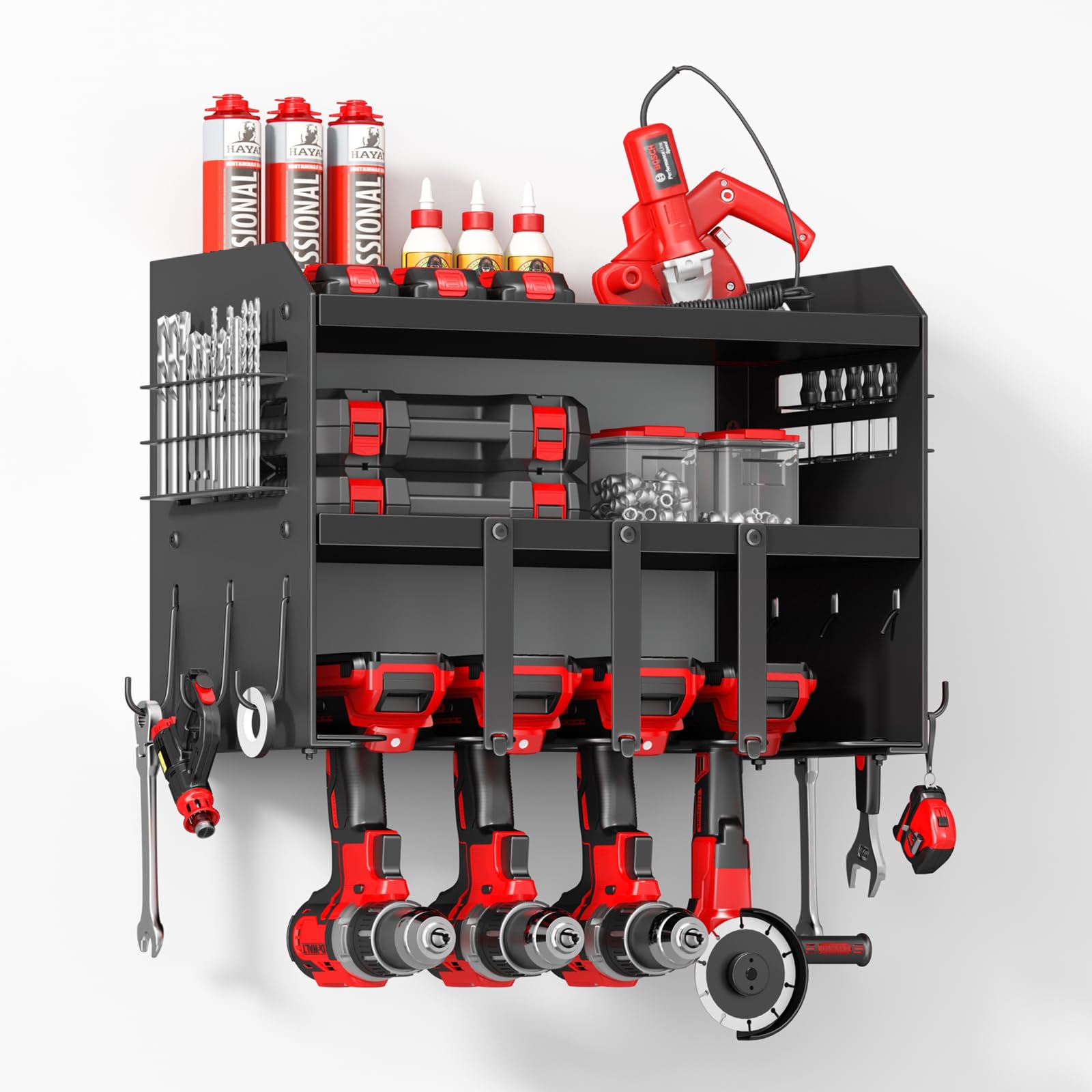 Amazon.com: Hipidian Power Tool Organizer Wall Mount: Heavy Duty