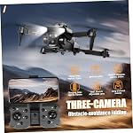 GANAZONO Quadcopter pliant caméra Drone pour les garçons et les filles de voyage Obstacle Evitement Utilisation portable Drone