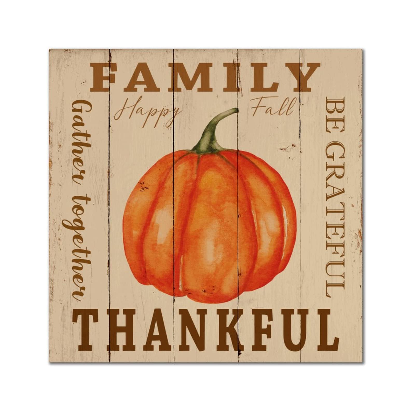 Plaque murale vintage en bois pour salle à manger et réunions de famille