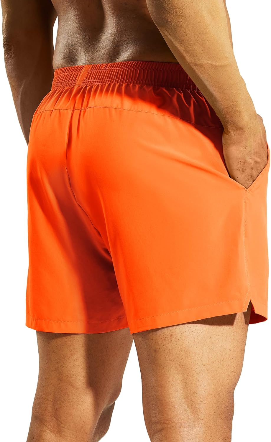 Nepest Men's 5’’ Athletic Running Shorts with Pockets, Lightweight Quick Dry Gym Workout Training No Liner Shorts - Image 5