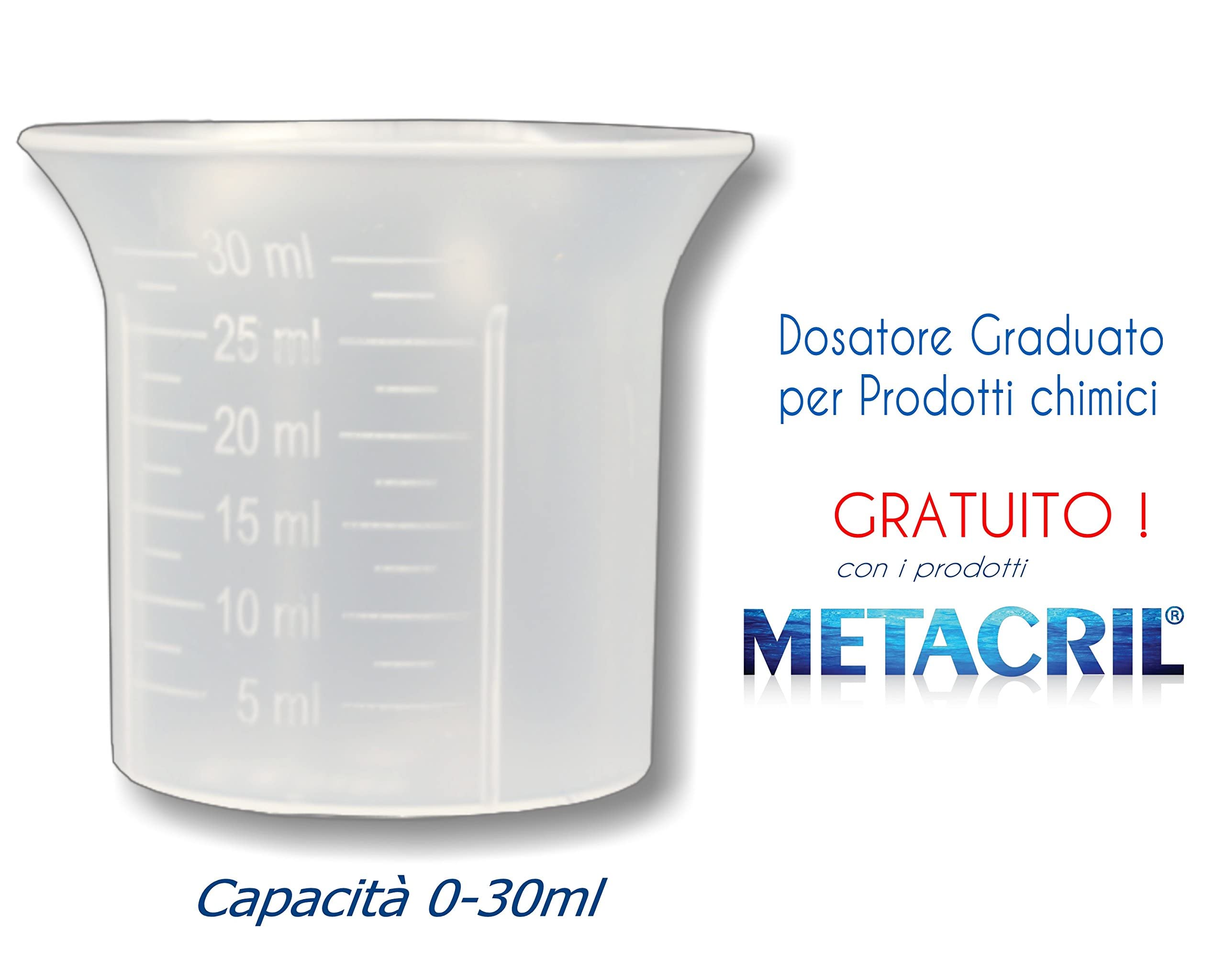 Metacril Idronet 3 LT Sanificante Specifico Universale per Vasca Idromassaggio Spa + Bicchierino Dosatore Graduato - Non Schiumogeno Ad Azione Igienizzante, Sgrassante e Anti Muffa.