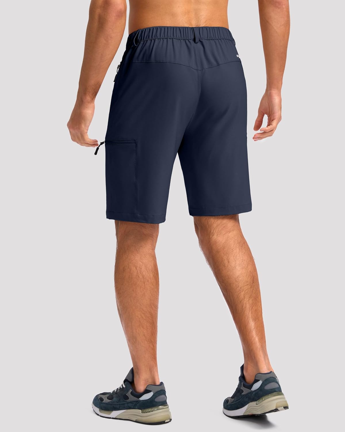 G Gradual Mens Hiking Cargo Shorts with 4 Zipper Pockets 9" Quick Dry Lightweight Casual Work Shorts for Men Golf Fishing - Image 4