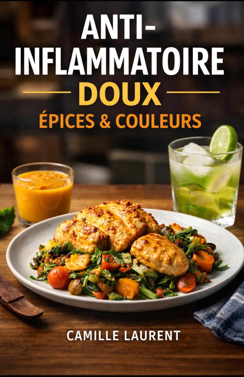 Anti-Inflammatoire Doux — Épices & Couleurs : 60 recettes faciles et savoureuses pour cuisiner sain, coloré et gourmand au quotidien: Le livre de ... épices douces, idées de repas équilibrés.