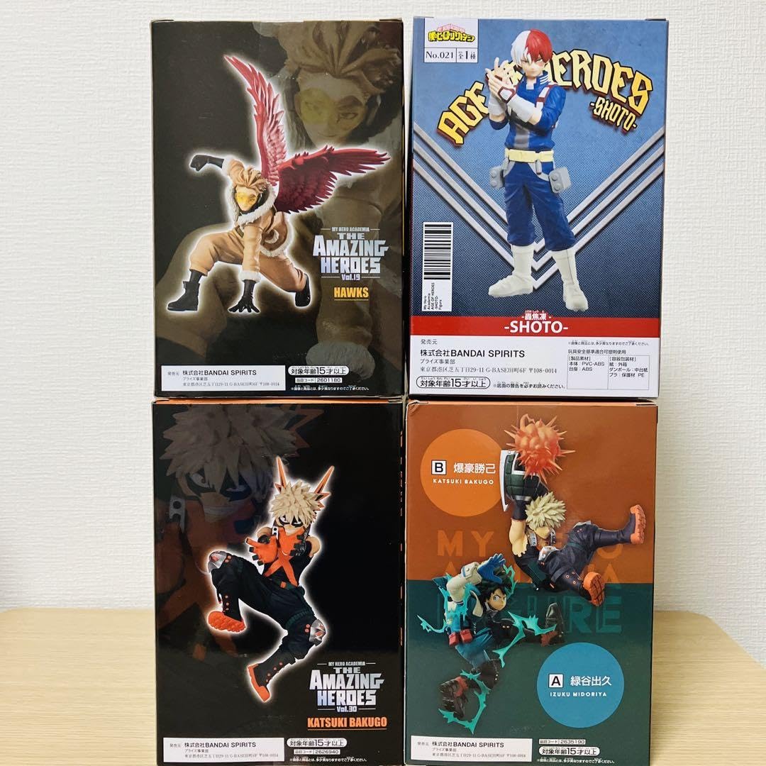 Amazon.co.jp: 僕のヒーローアカデミア ヒロアカ フィギュア ホークス