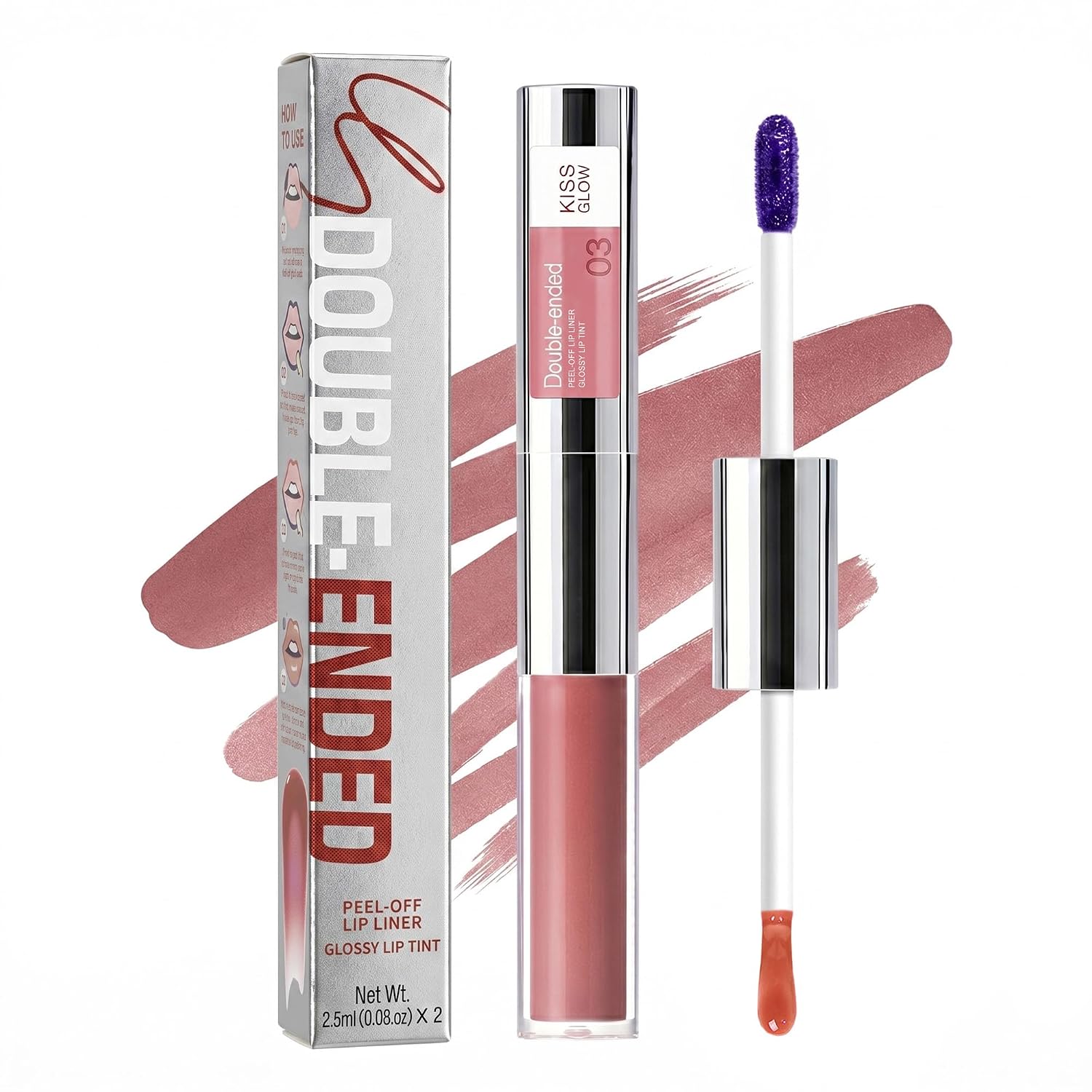 2-in-1 Peelable Lip Liner & Gloss | Long-Lasting Matte Finish