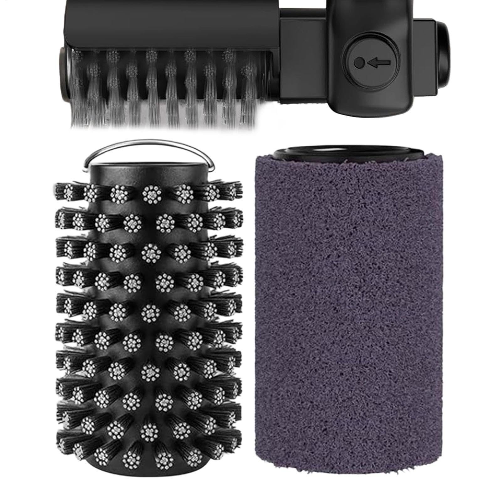 Têtes nettoyantes pour brosse grill en lot de 2 pièces profondes