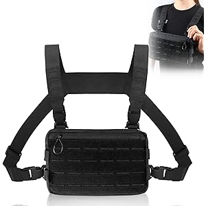 Bandoulière Sacoche Tactique Torse Streetwear Sacoche Tactique