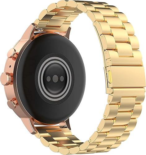 Miniatura 5 de Compatible con Michael Kors Access Gen 5 BradshawLexington - Pulsera de metal de repuesto de acero inoxidable sólido para MK Access Gen 5 Lexington