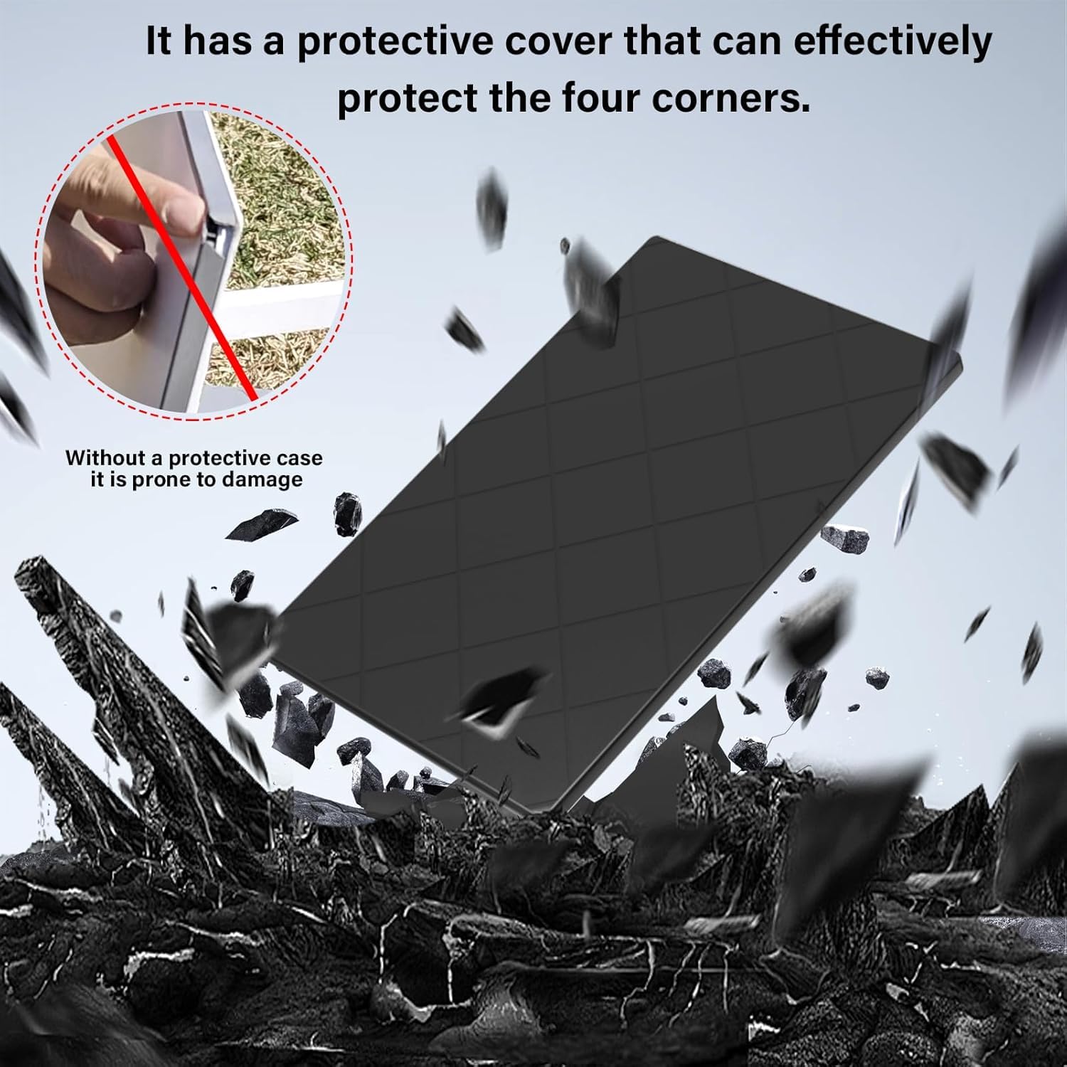 Custodia protettiva in silicone Starlink Gen 3, resistente agli urti e alle agele, per parabola satellitare standard Starlink, protezione UV, nessuna interferenza del segnale per tetto e camper