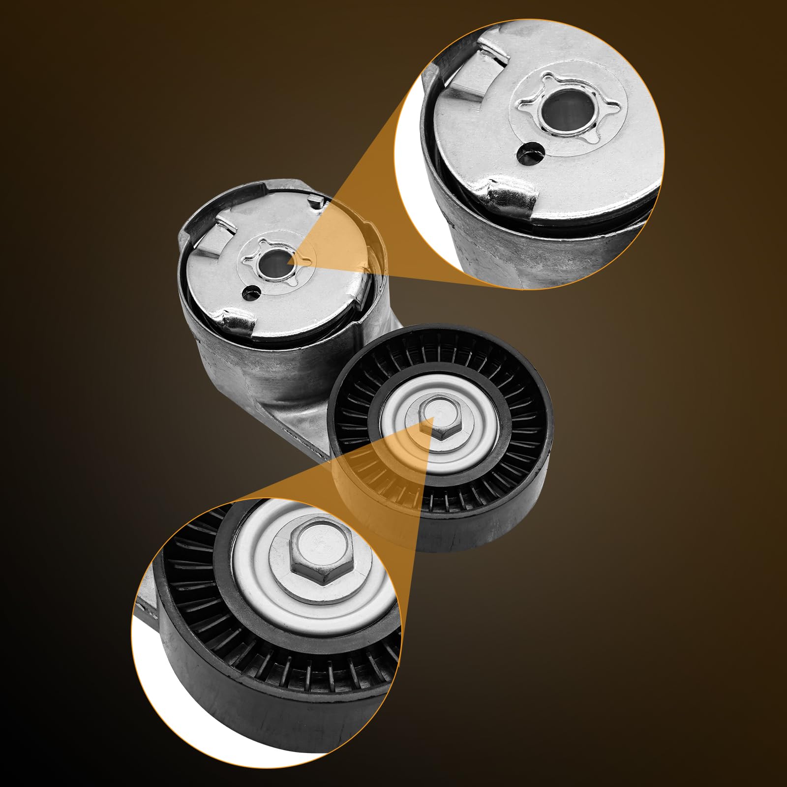 Tensioner Pulley Drive Belt Kit Serpentine Belt Tensioner Kit