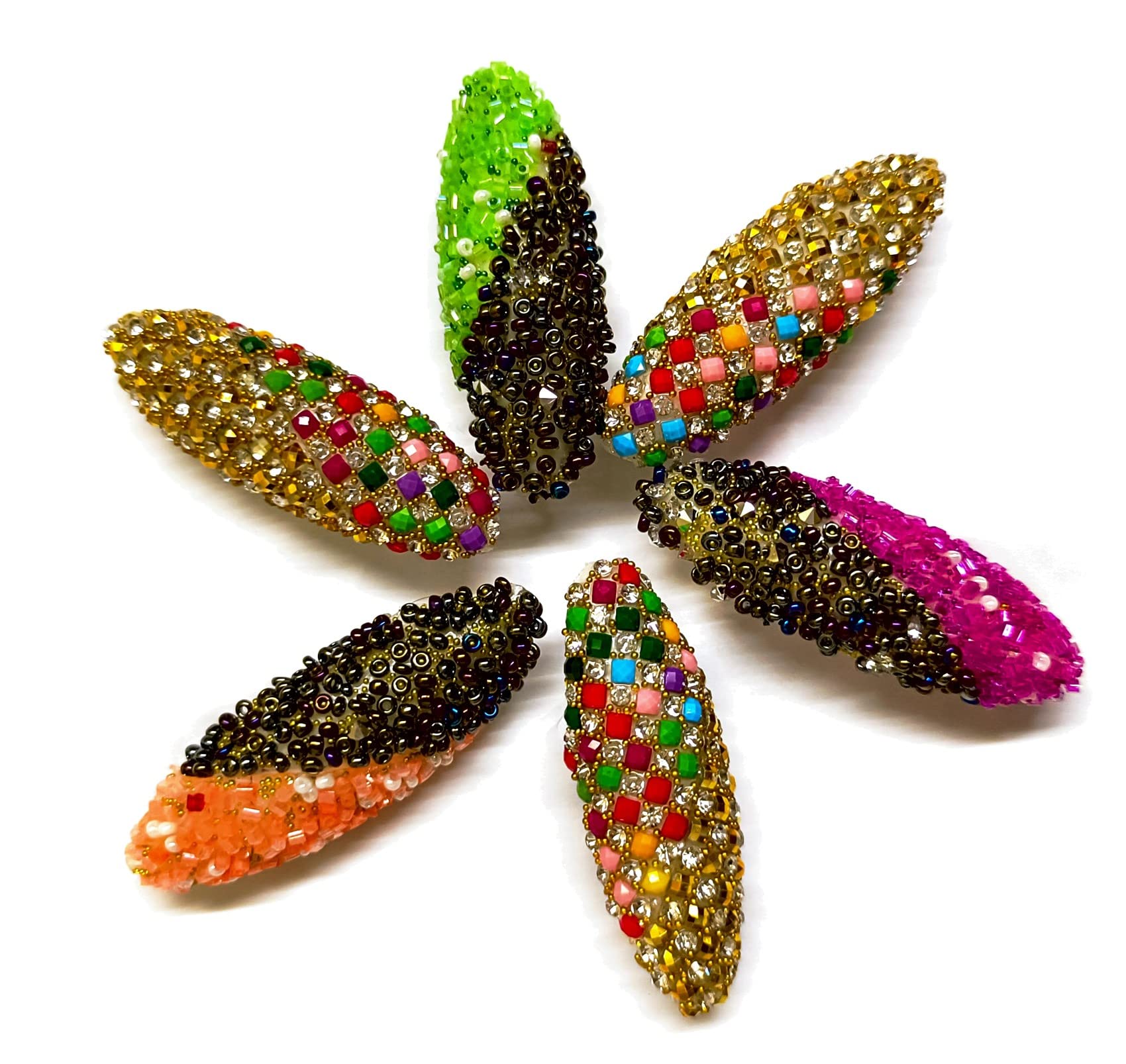 PFF Fashions Women Brooches and Pin With Designer Kundan for Dupatta Chunri and Saree Brooch (Pack of 6) (B09P8MPF39) Amazon Price History, Amazon Price Tracker
