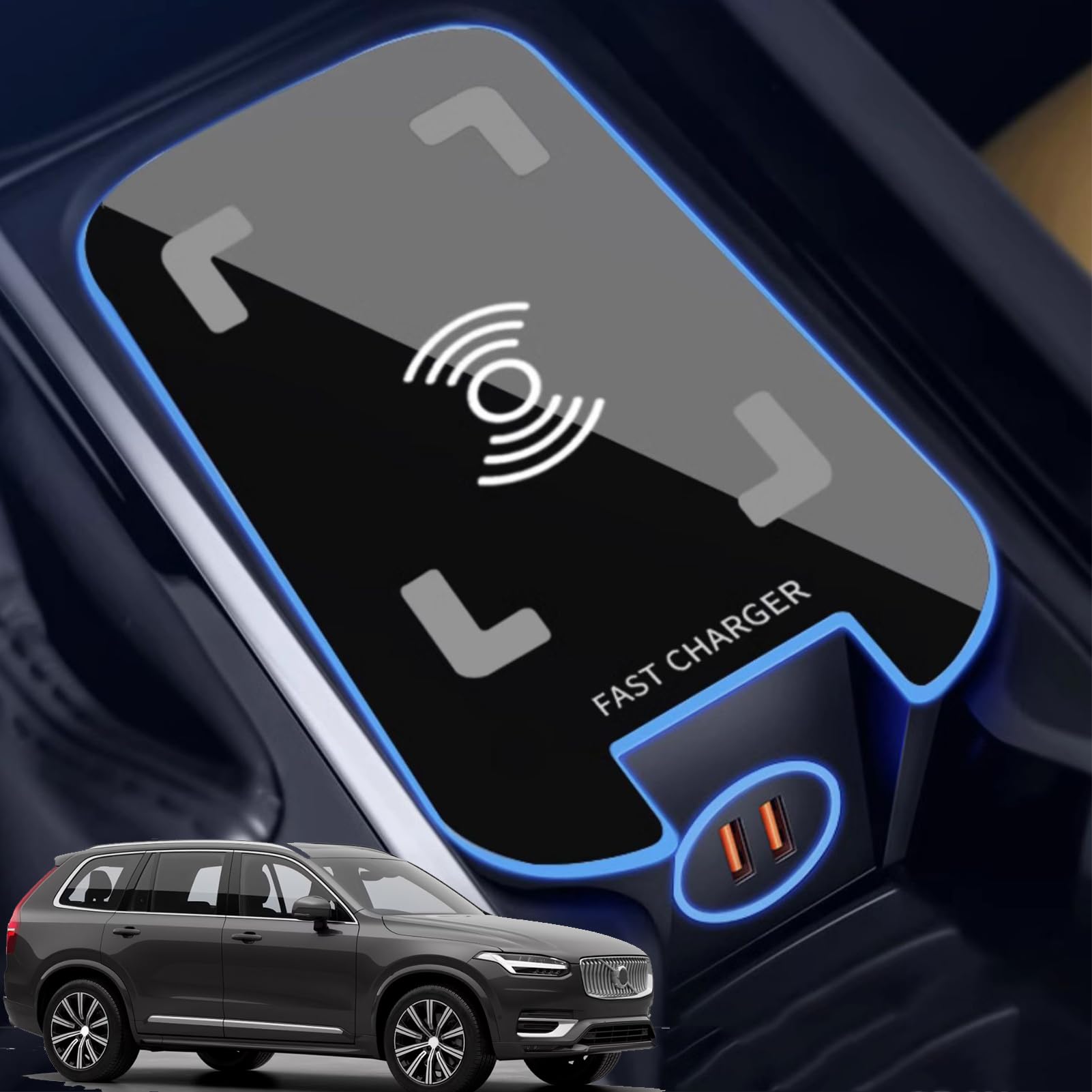 ボルボ VOLVO XC60 XC90 S90 V90 ワイヤレス Qi 充電器 ボルボ VOLVO XC60 XC90 S90 V90 ワイヤレス Qi 充電器 楽天市場】車載