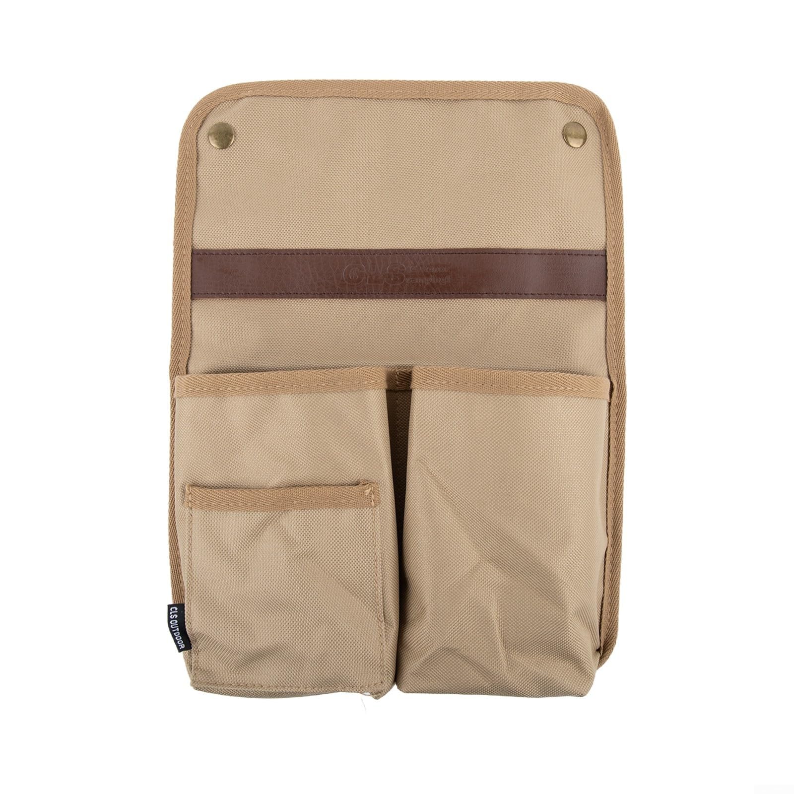 Bolsa de almacenamiento portátil plegable para silla, organizador lateral de lona con múltiples bolsillos para sillas de camping, sillas de ruedas, sillas de playa, actividades al aire libre