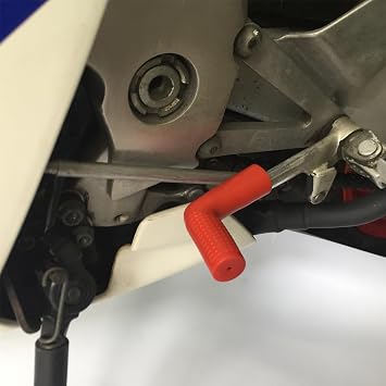 Arashi Universal Motorcycle Gear Shift Lever Rubber Shift Sock Boot Shoe Protector for Arashi Rearsets CBR1000RR CBR600RR GSXR 600 750 1000 1300 Hayabusa Ninja ZX10R ZX6R 250R 300 400 YZF R1 R3 R6