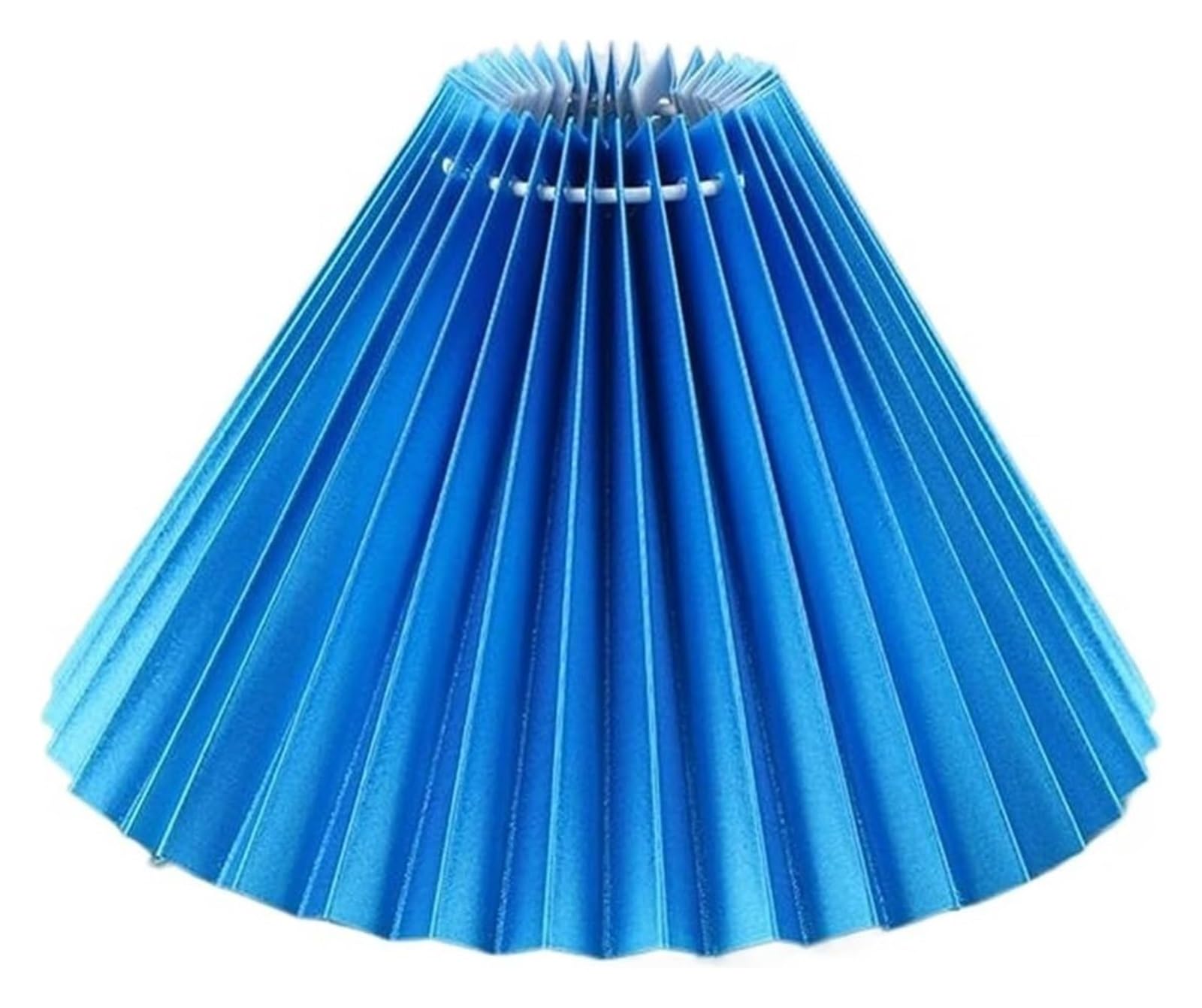 Iulgfsc Balck 2 Lampshade， 2Pcs Adjustable Pleated Fabric Replacement Table Standing Floor Light Decorating Cover(Balck 2)