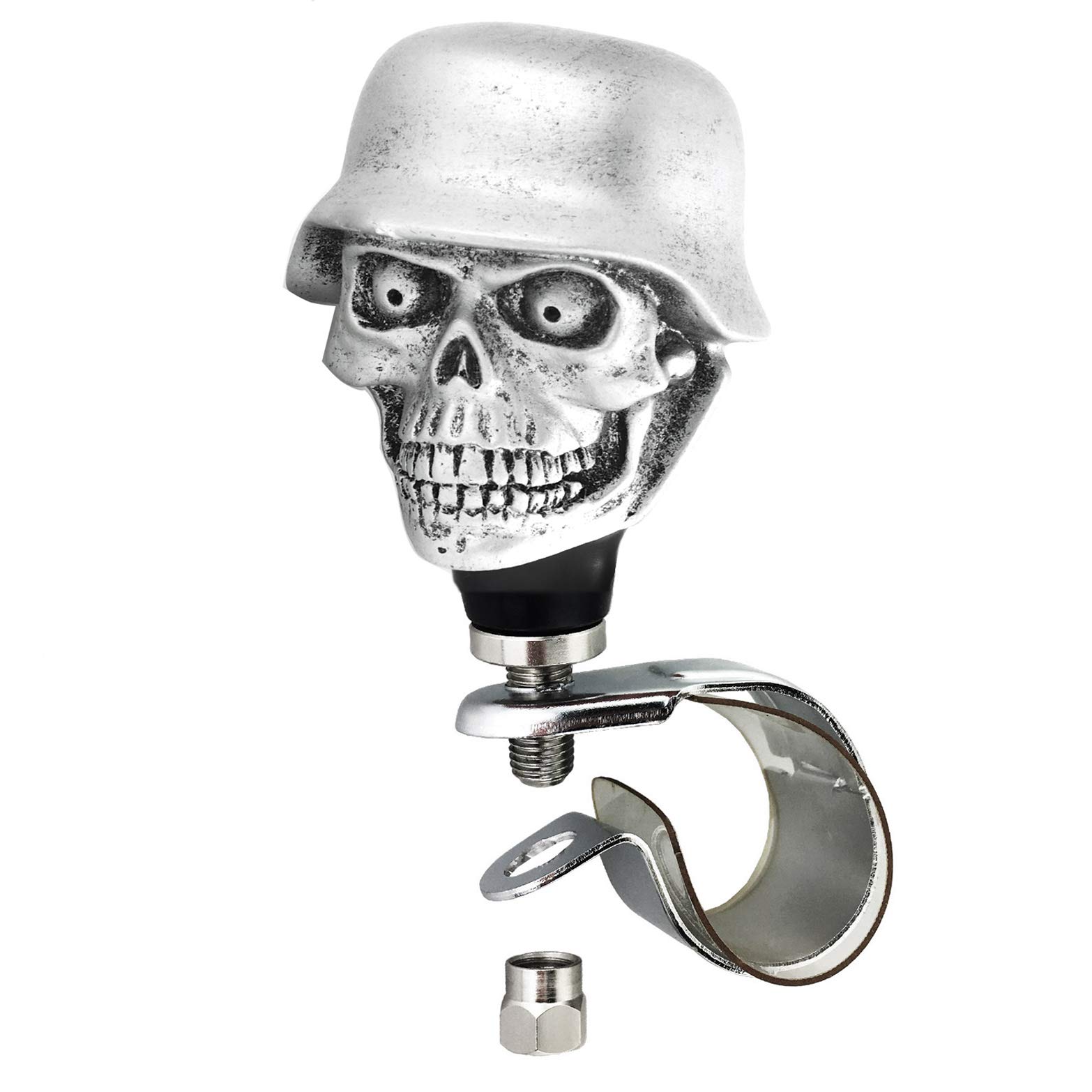 Bouton De Volant Rotatif 360° - Pommeau De Suicide Universel - Pour Volants De 35 à 45 Mm - Aide à La Conduite, Style Sportif