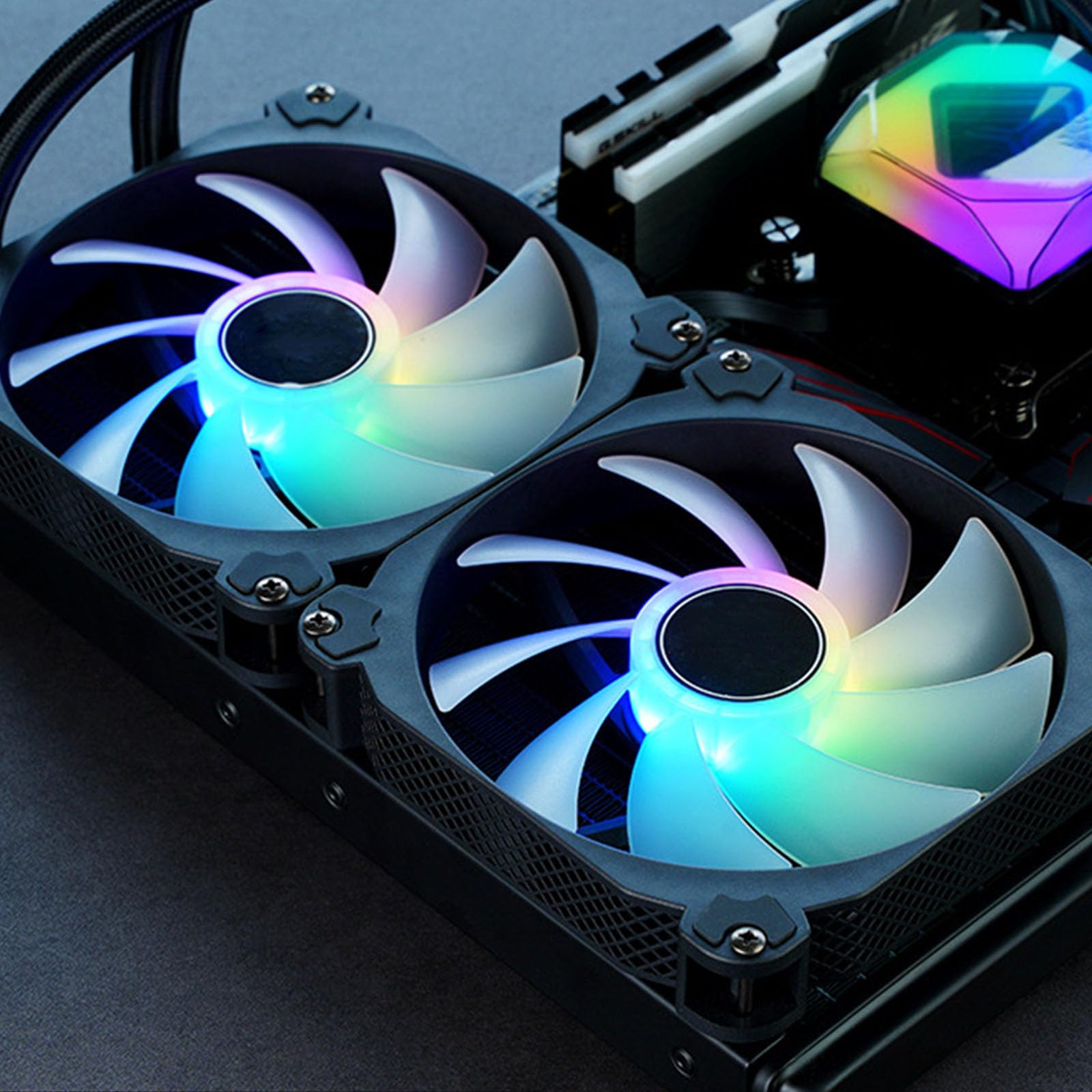 ARGB CPU Liquid Cooler CPU Chłodnica wodna 240mm/280mm/360mm Radiator Anti-Leak Dla LGA 1700/1200/115X/2011/AM4/AM5