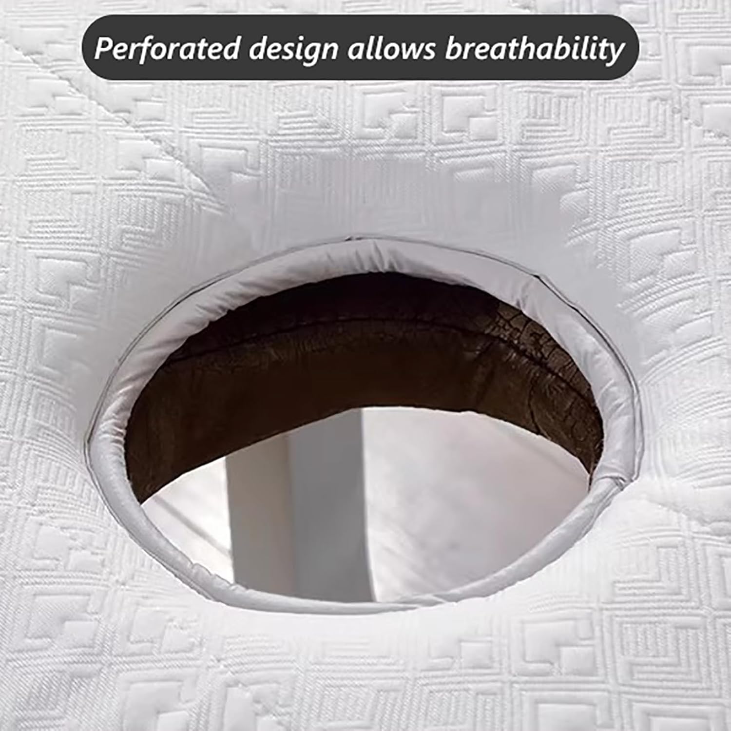 Memory Foam Massage Bed Mattress Topper,thicken Lash Bed Foam Topper Non-slip Elastic Bands,comfortable Cotton Spa Or Facial Massage Table Pad Cushion With Hole(23.6"W x 70.8"L x 1.5"H, Grey)