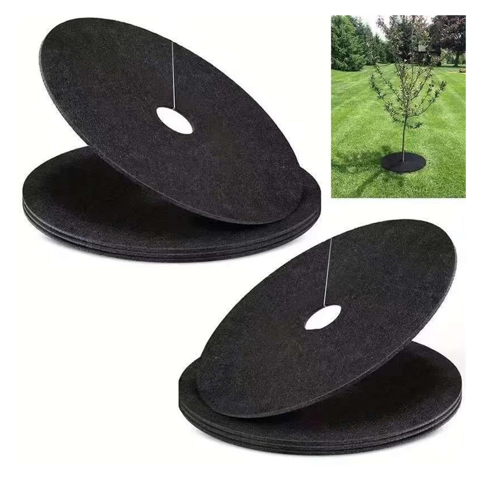 Lot de 10 tapis anti-mauvaises herbes non tissés