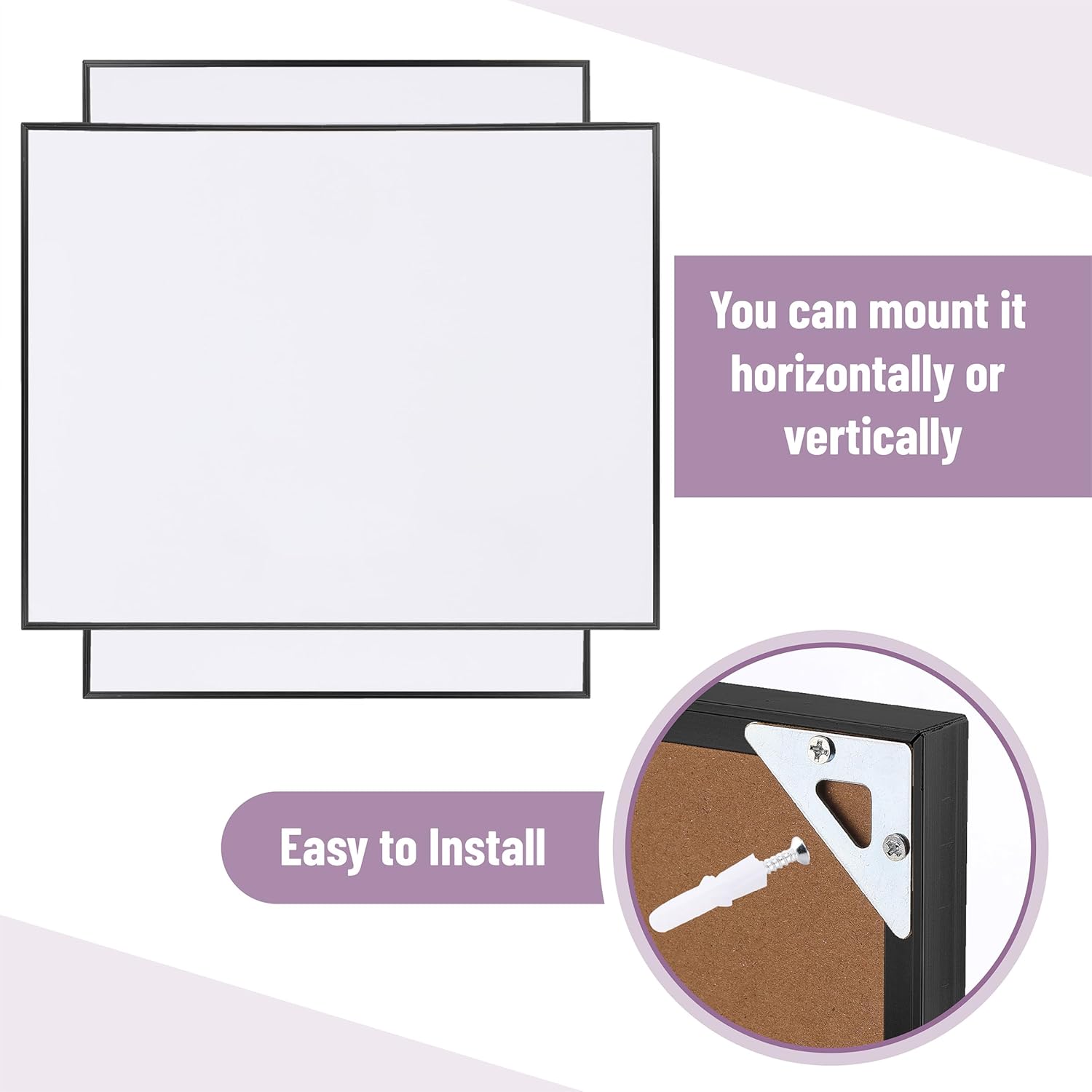 Mr. Pen- Small Dry Erase Board, 11x14 Inches, Whiteboard with Black Dry Erase Marker, Aluminum Frame, Magnetic Small White Board for Students, Home, Office and Classroom thumbnail