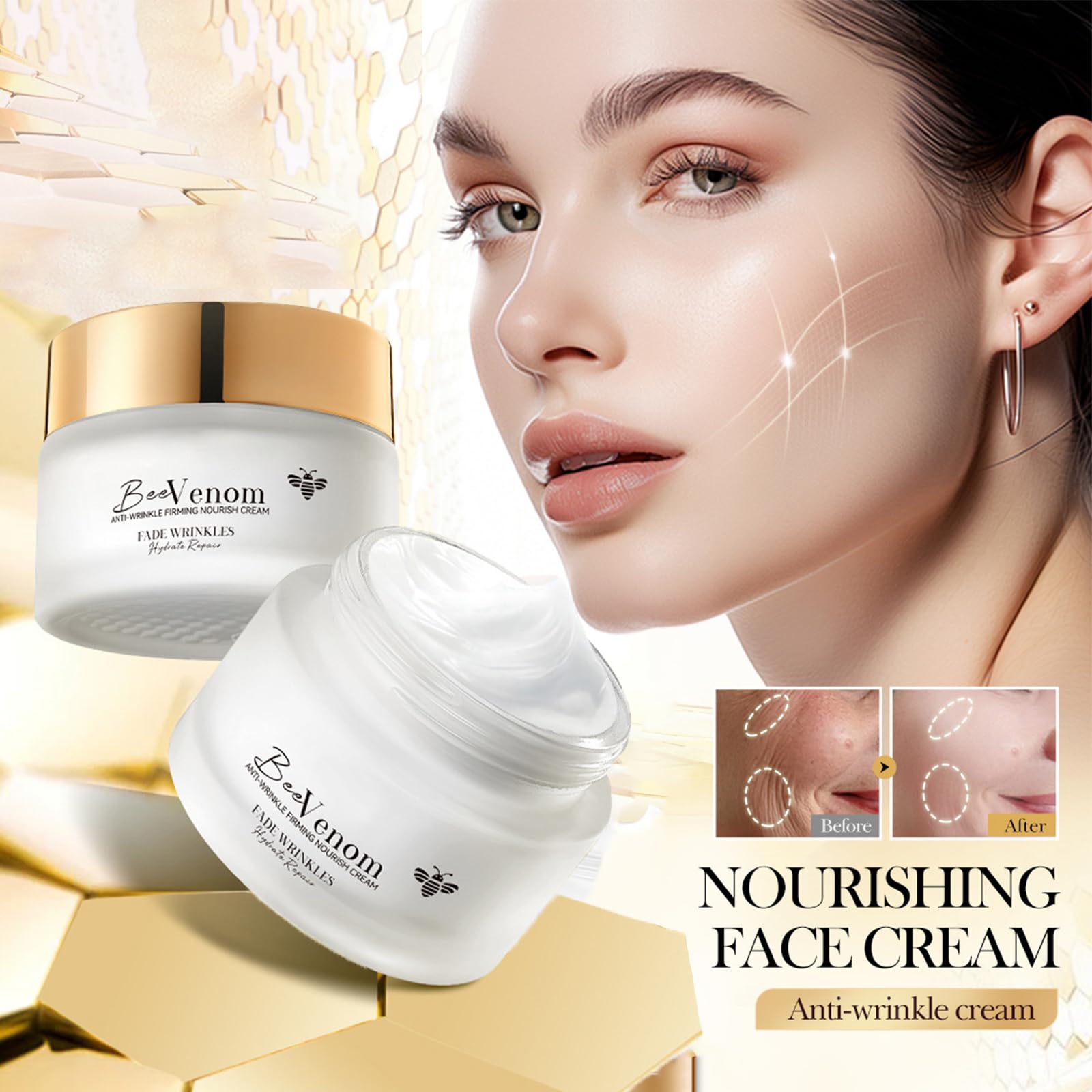 Amazon.com: Bee Venom Cream with Manuka Honey, Bee Venom Skin