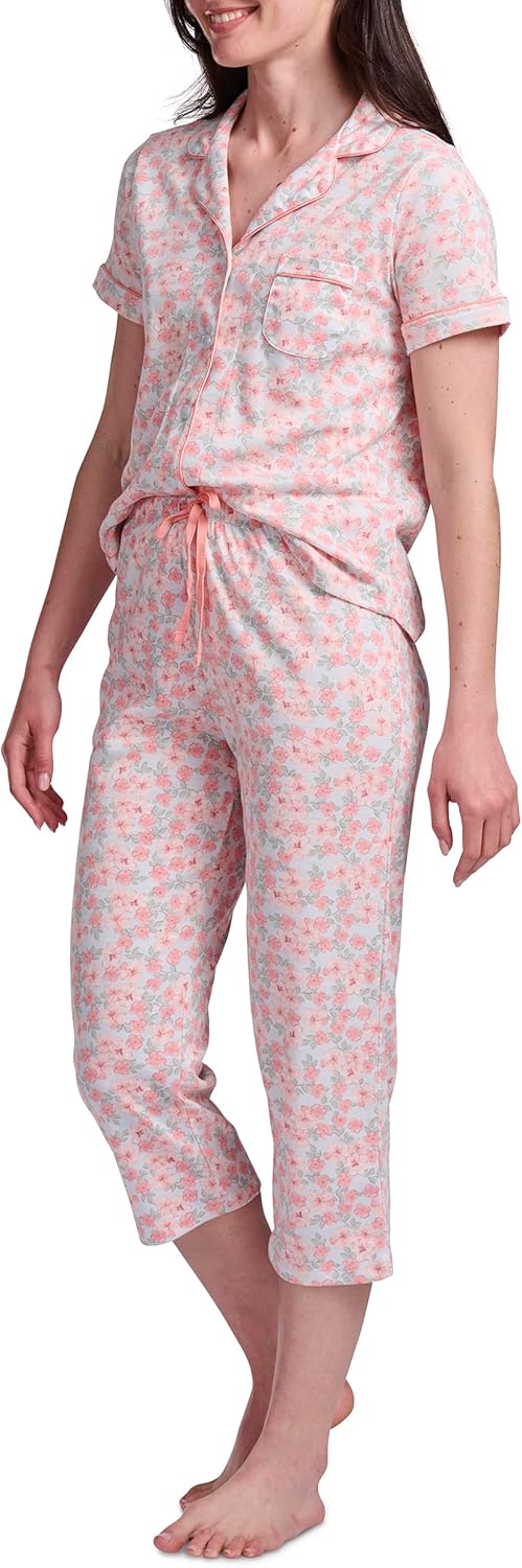 Karen Neuburger womens Capri Girlfriend Pajama Set - Image 2