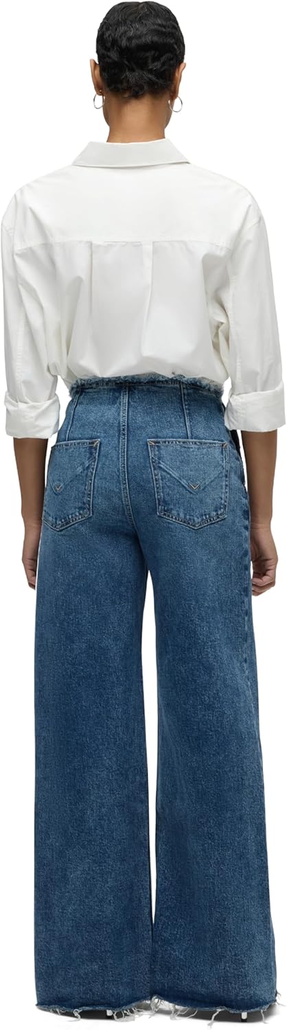 HUDSON Jeans Women's James Ultra HIGH Rise Wideleg Petite - Image 9