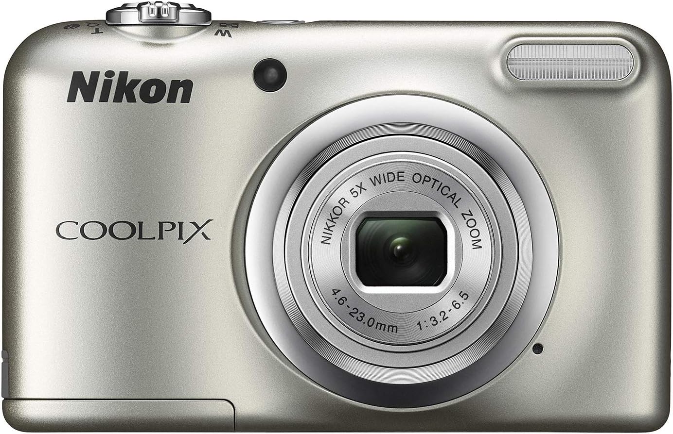 Nikon Digital Camera COOLPIX A10 Silver 5x Optical Zoom 1614 Pixels 【Dry Battery Type】 A10SL
