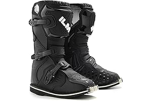 ILM Motorcycle Boots for Kids - Protective Dirt Bike Riding Gear