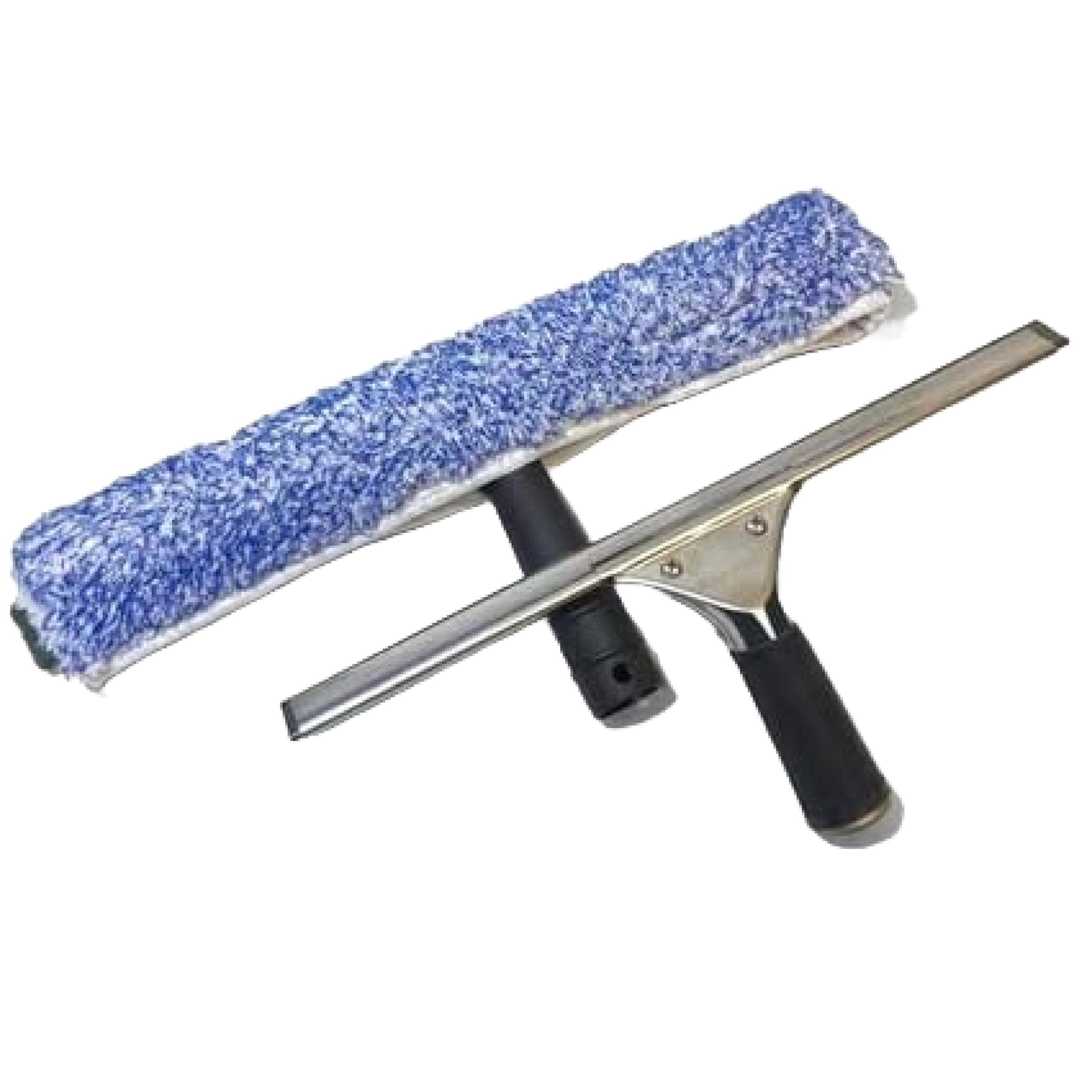 Bayersan Window Squeegees 18" Glass Cleaning Wiper Perfect For Window Car Cleaning Tiles Walls Mirrors
