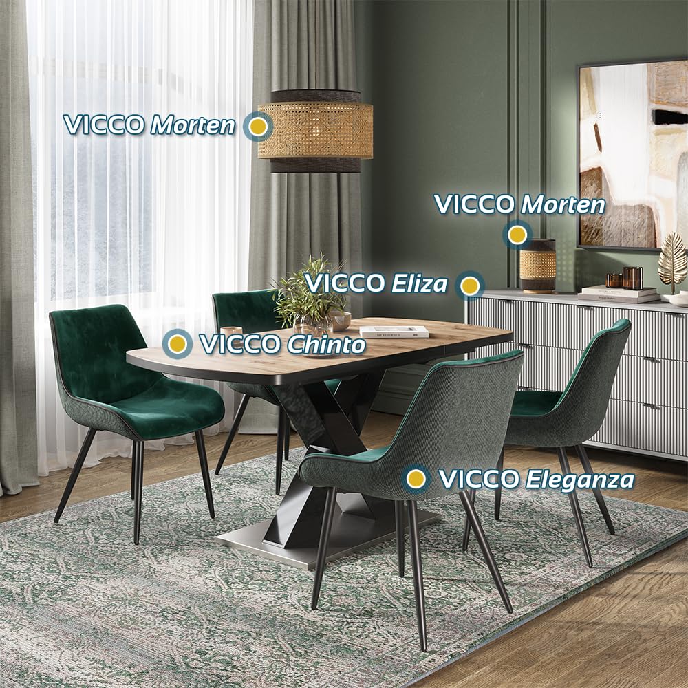 Vicco Eliza TV Stante Grigio 150x60 cm - Dettaglio
