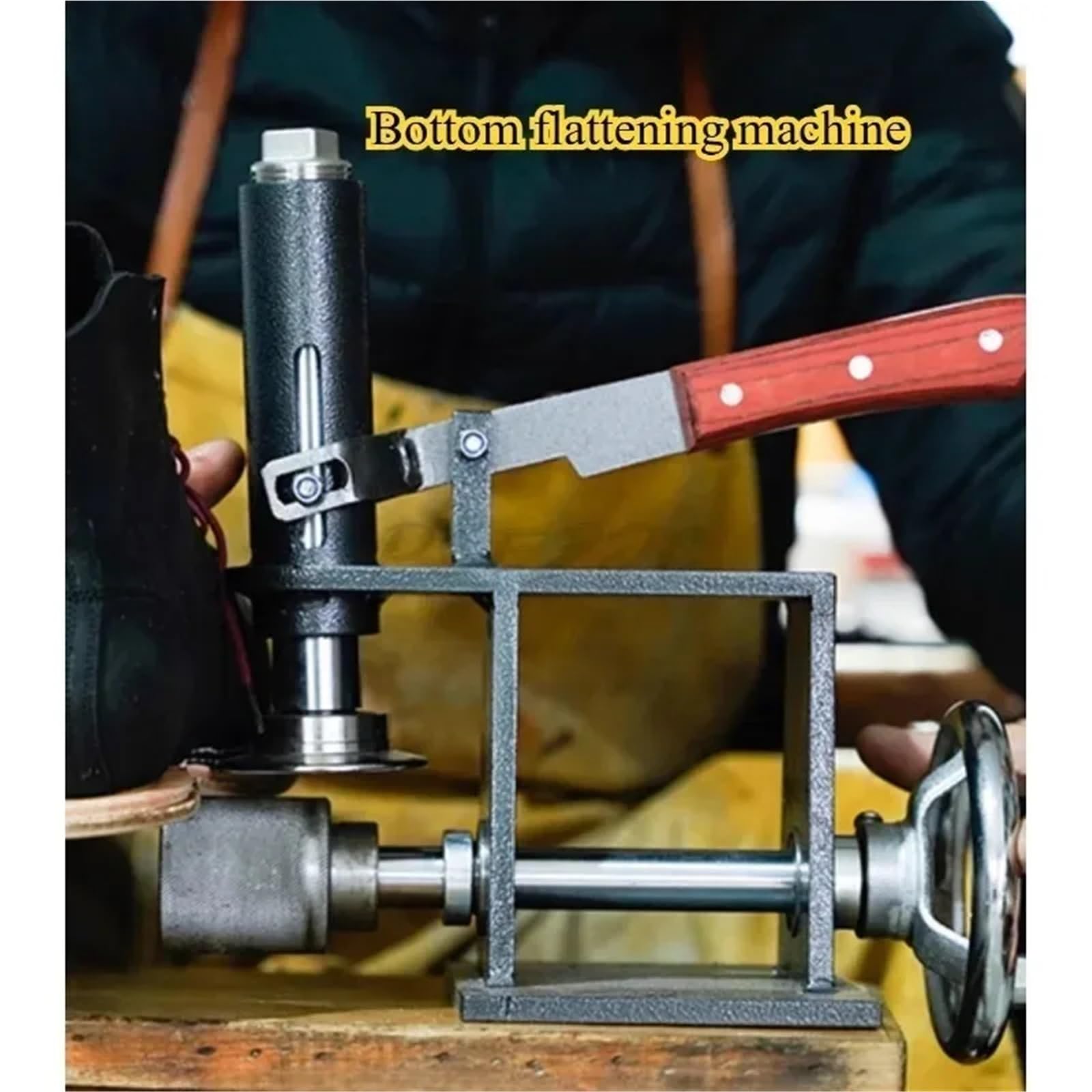 Máquina portátil for aplanar suelas, herramienta for fabricar calzado, herramienta for reparar calzado hecho a mano