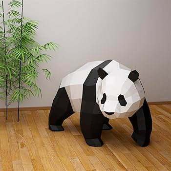原画　3匹の寝パンダ　　B5サイズ ドアップ ☆ふわふわ パンダ☆ サイズはA3、A4、B5の3種類から