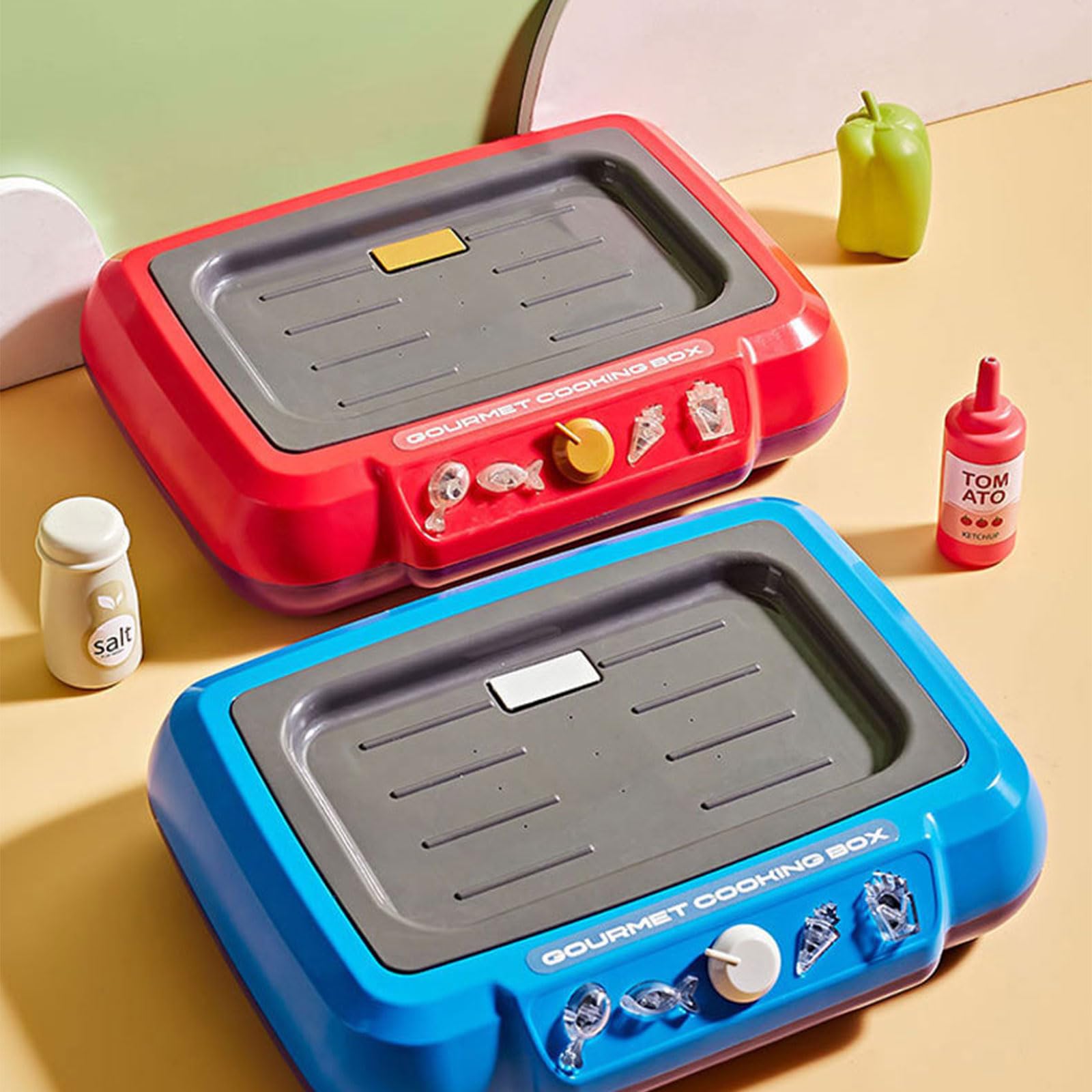 Giocattolo da cucina multifunzionale per giocare per bambini, tra cui funzioni di gioco di ruolo e modello ABS per un uso sicuro e duraturo, giocattolo educativo interattivo