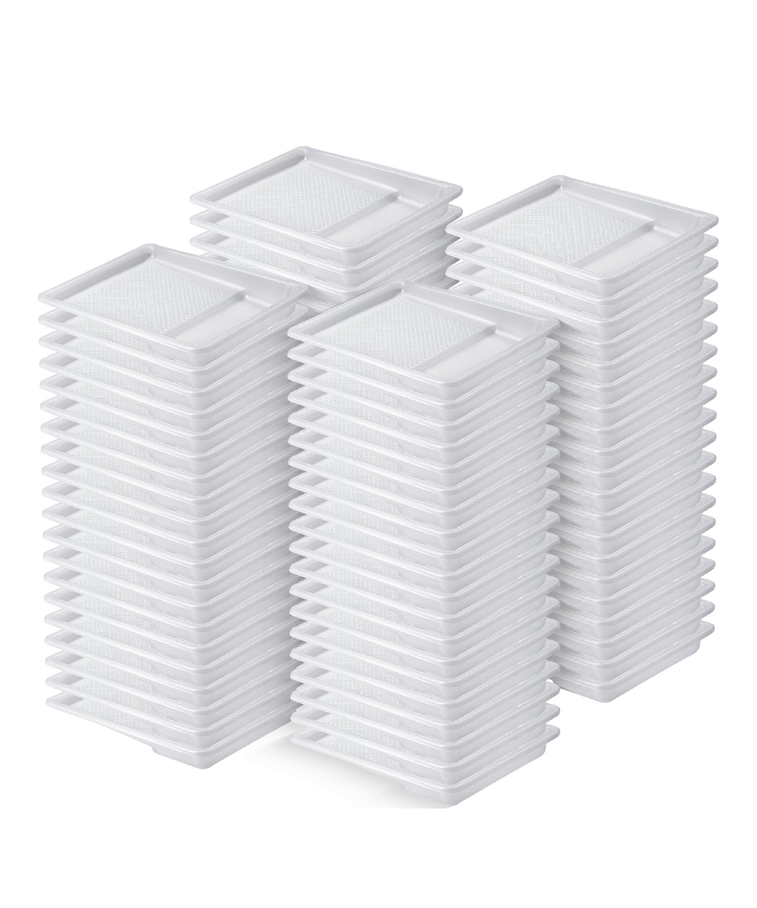 Plateaux de peinture jetables Bates de 22,9 cm en plastique pour un nettoyage ultra rapide