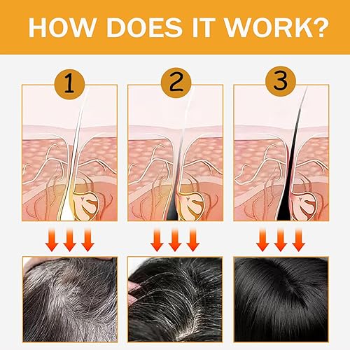 Miniatura 3 de Champú de barra inversa de cabello gris, jabón negro para barba de cabello gris con ingredientes naturales, barra inversa de jabón de melena gris,