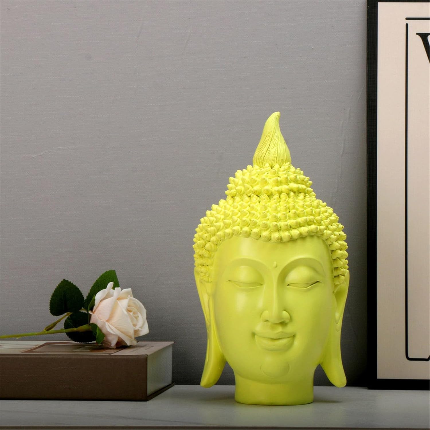 Decorative Resin Head Sculpture Versatile Decoration Of Head For Desks For Home Or Office Decoration