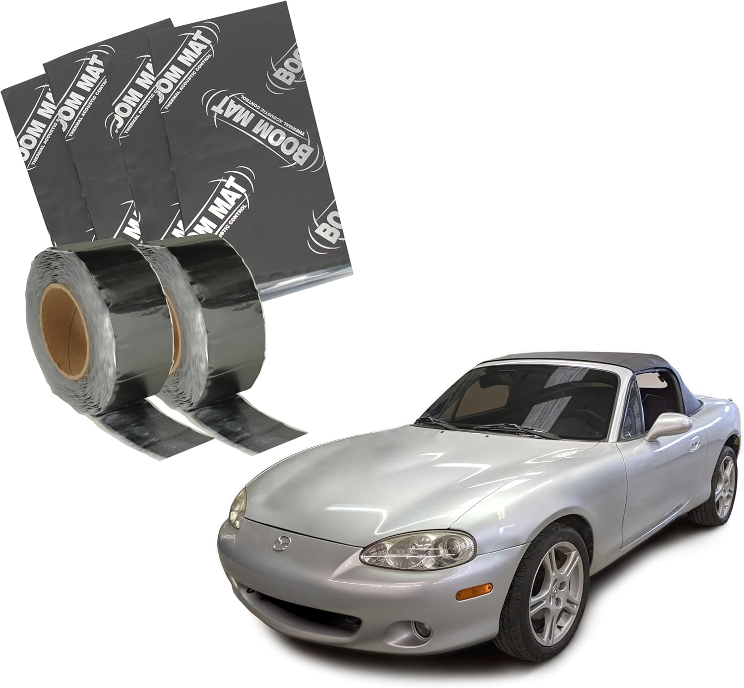 Design Engineering 50296 Door Vibration Damping Kit Compatible with '90-'05 Mazda Miata NA & NB Models