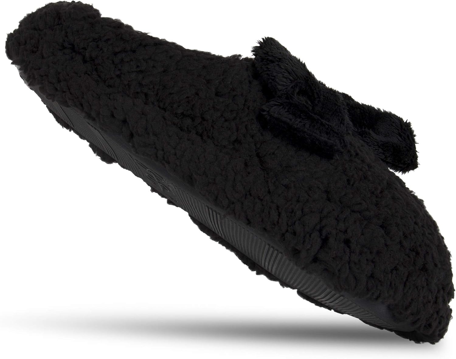 Jessica Simpson womens Plush Marshmallow Slide on House Slipper Clog With Memory Foam