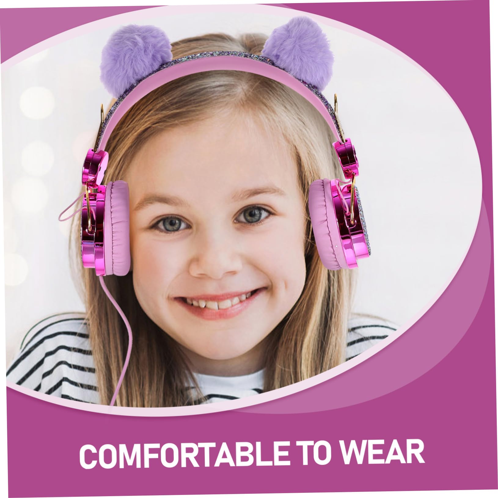OSALADI 3 Auriculares con Cable para Niños con Control De Volumen para La Escuela.