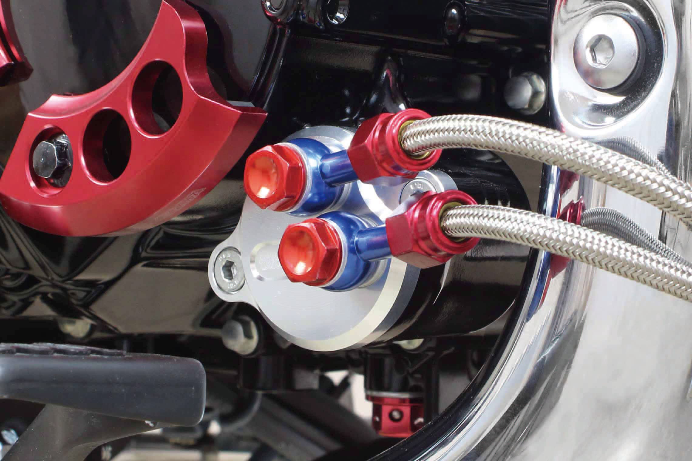 武川　タケガワ　コンパクトクールオイルクーラー　3フィン4オイルライン Webike | SP武川 SPタケガワ コンパクトクールキット(3フィン4オイル