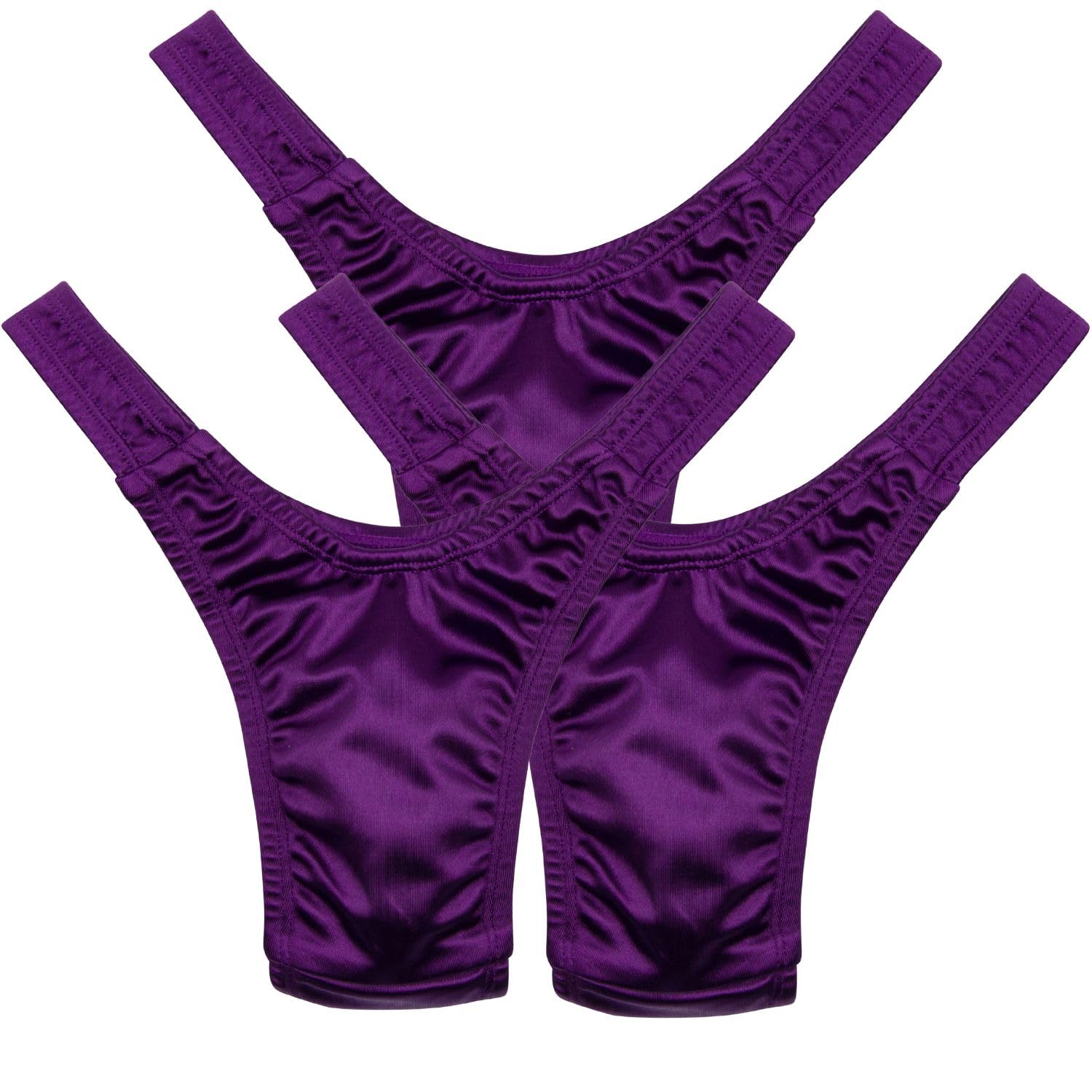 BBLAIR Thong Gaff Panties Onyx for Transgender Individuals 3 Pack Long Lasting Durability Silky Ideal for Smooth Tucking