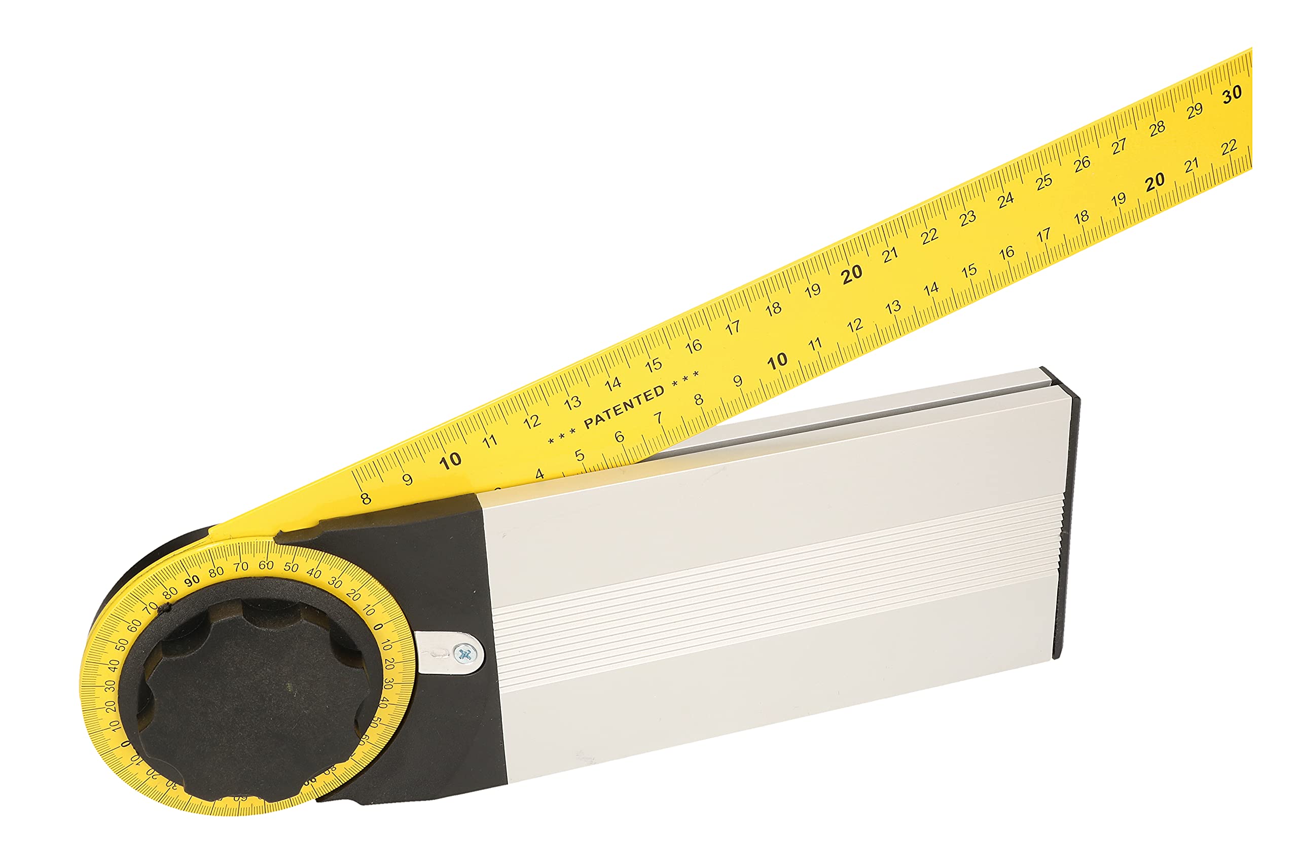 KOTARBAU® Winkelmesser 500 mm Einsteilbar mit Skala 0°–90° für präzise Messungen