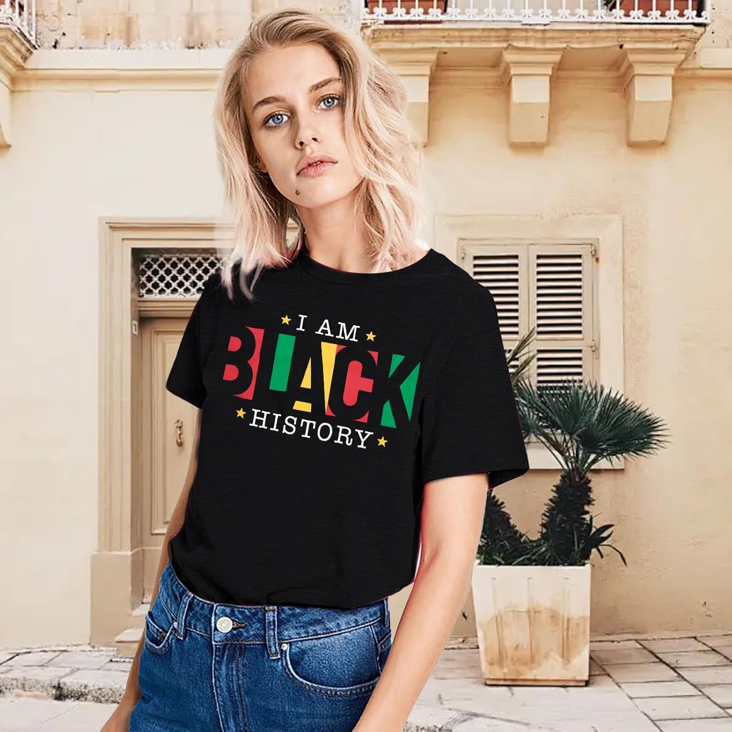 Black History Black Women History Month T-Shirt African American Tee 1865 T Shirt Causal Short Sleeve Tops - Image 4