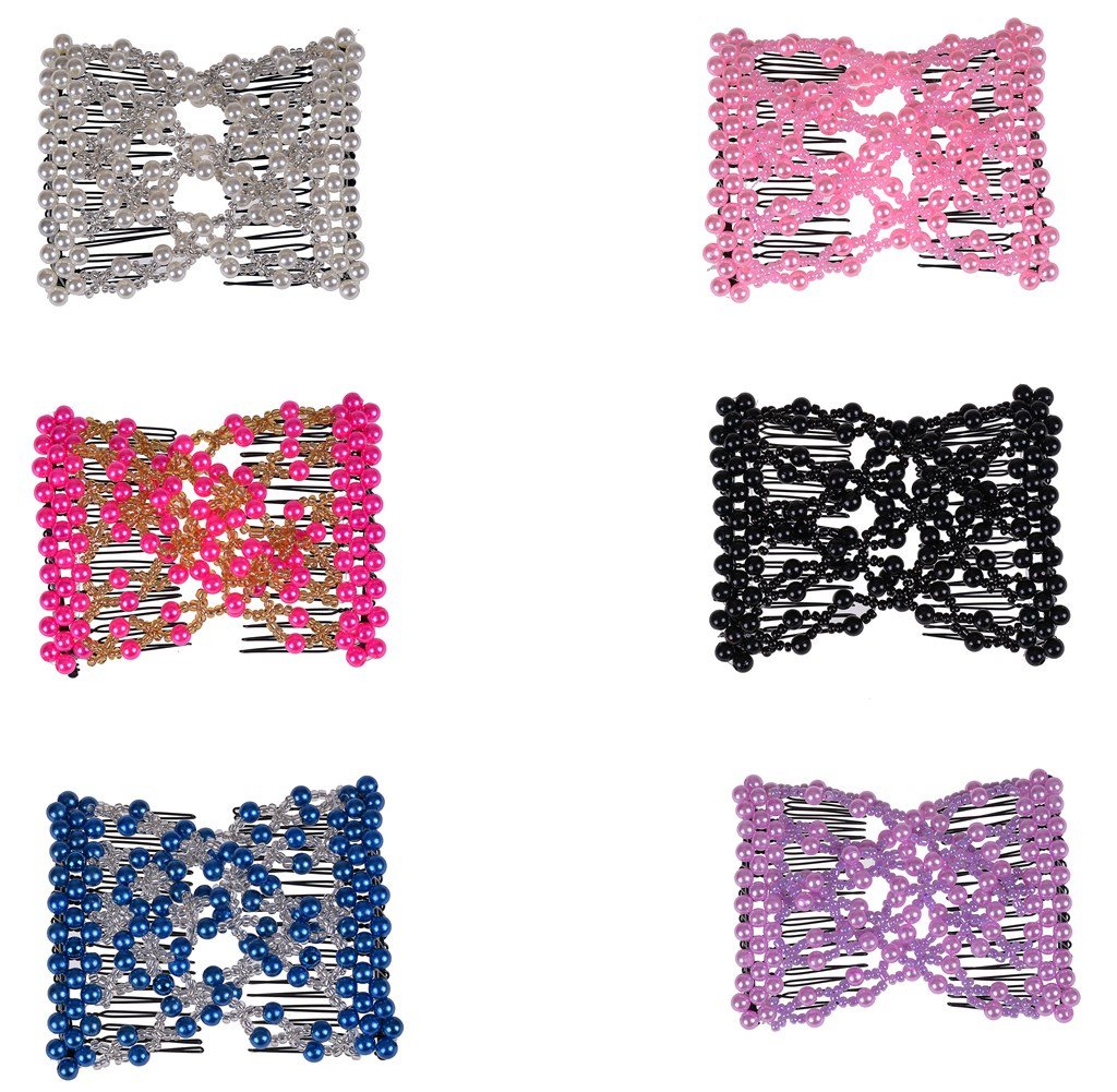 LOVEF Easy Combs Fabulous Hairstyles Instantly! 4 Piece Random Color