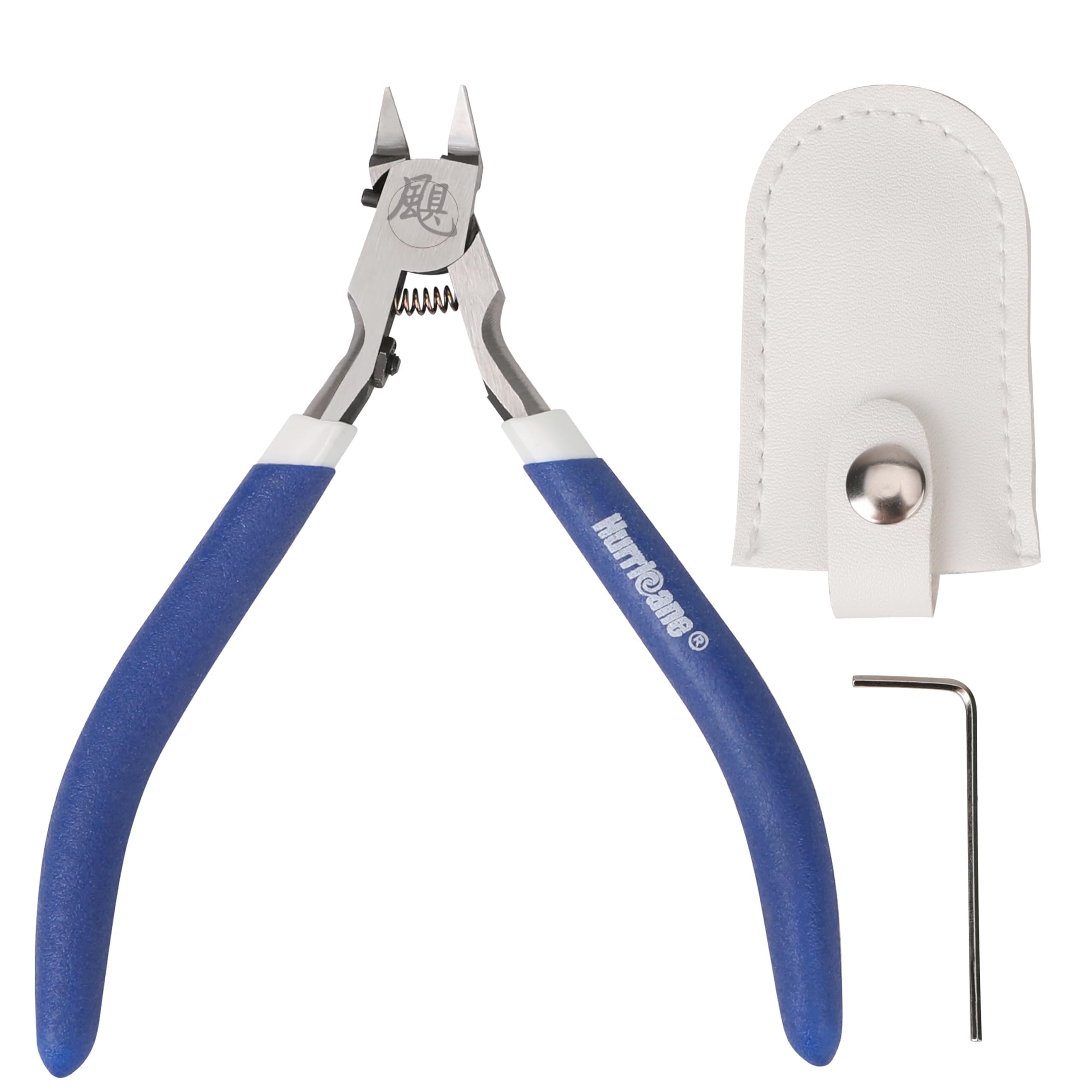 Hurricane Model Snips, Pro Model Nipper With Sharp Blade And Auto-Rebound Spring, Hobby Nippers For Gundam Repairs And Fixes