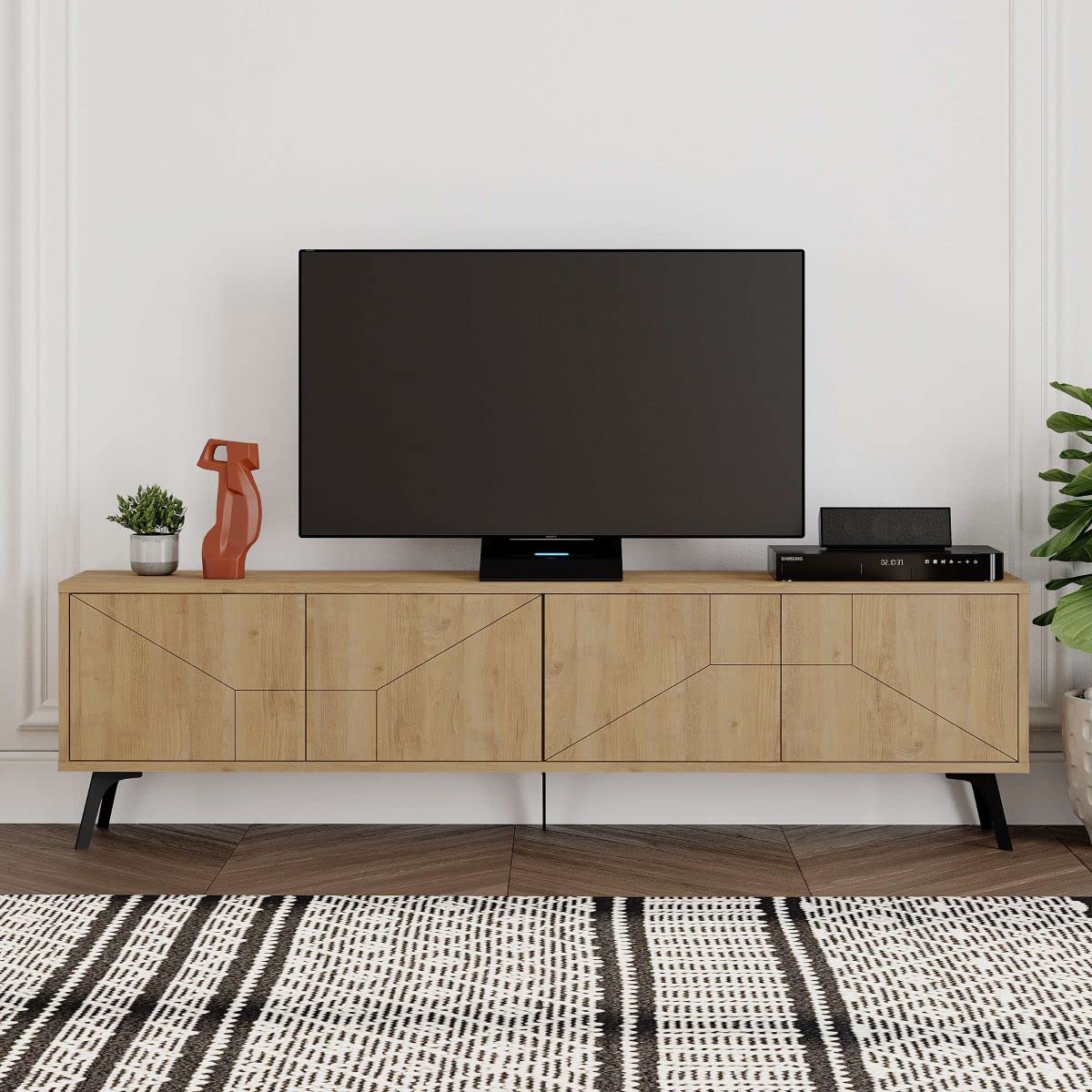 Mueble TV Dune 180 cm Roble