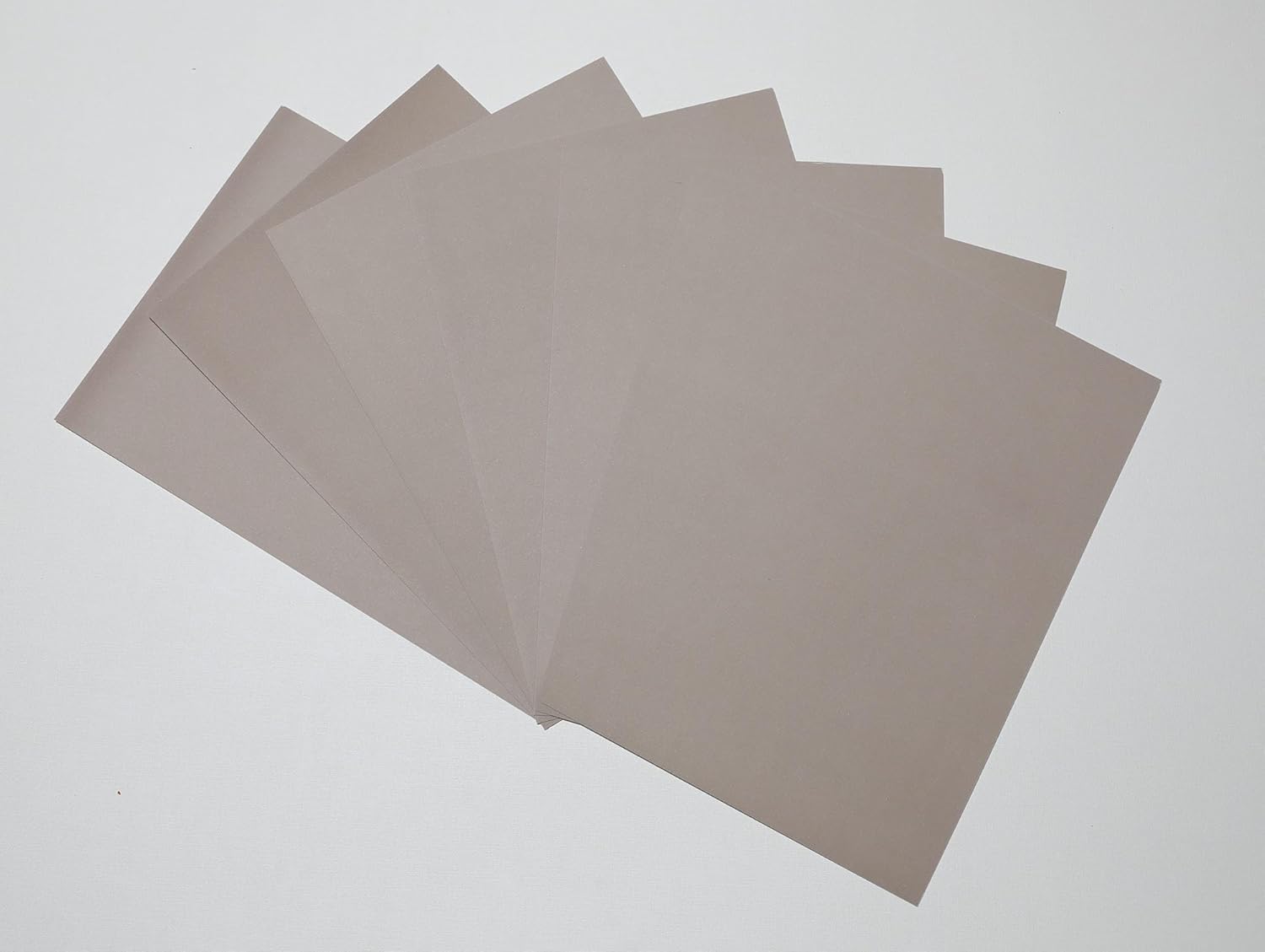 Oufin Youpin Pastelmat Glued Pad - Palette No. 1 - (21.2 x15.3 Inches) 54 x 39 cm - 350g - 12 Sheets - White, Sky Blue, Sky Green, Grey, Straw Yellow, Flesh Tone